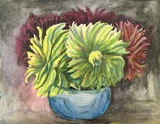 Still Life with Chrysanthemum
