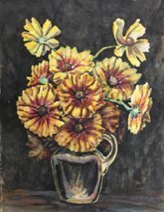 Still Life with Yellow Flowers