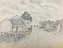 Village Street Scene
