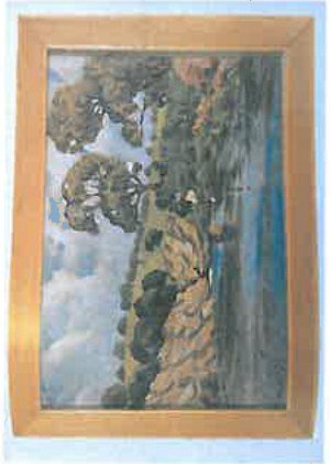 Landscape – Trees, rocks and water