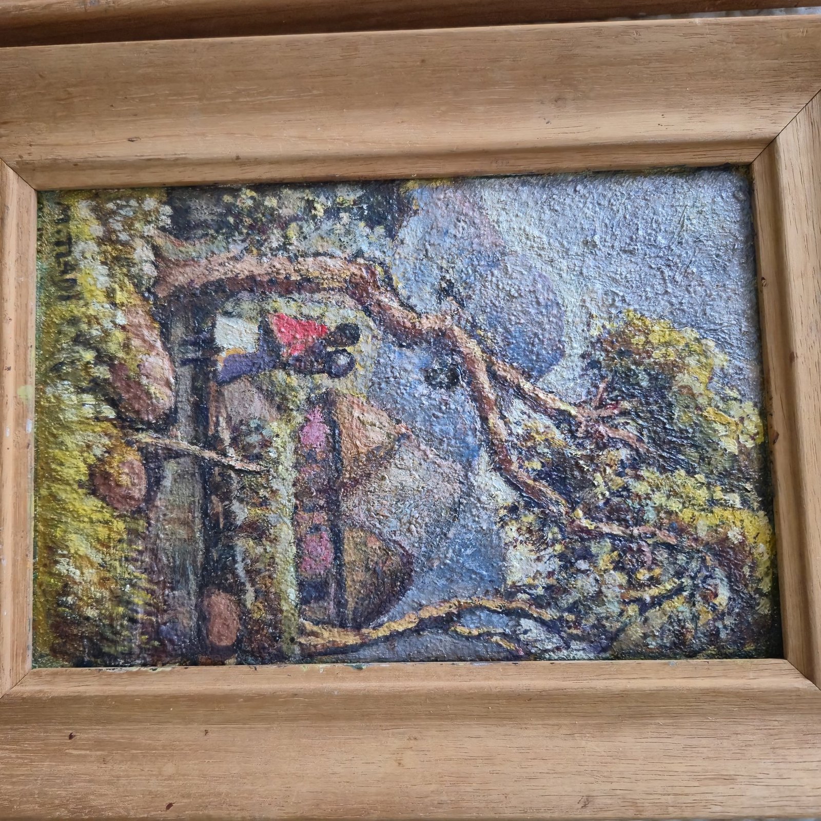 Interior or garden scene