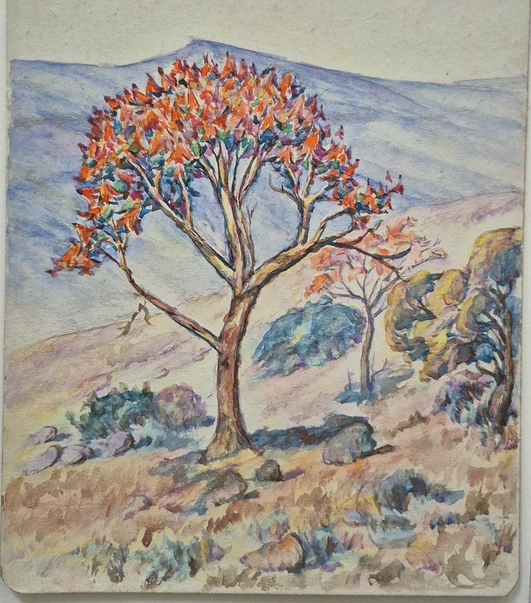Blossoming tree