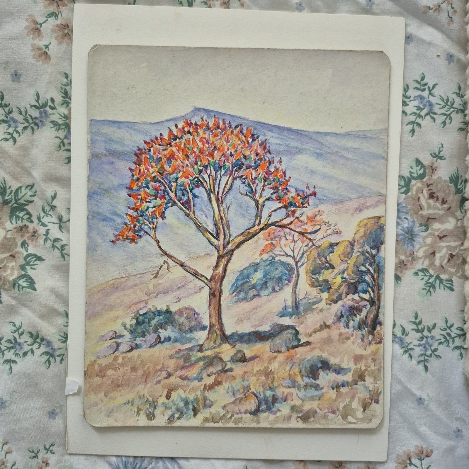 Blossoming tree