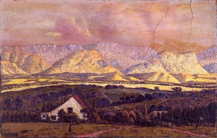 Morning at Magaliesberg Mountains